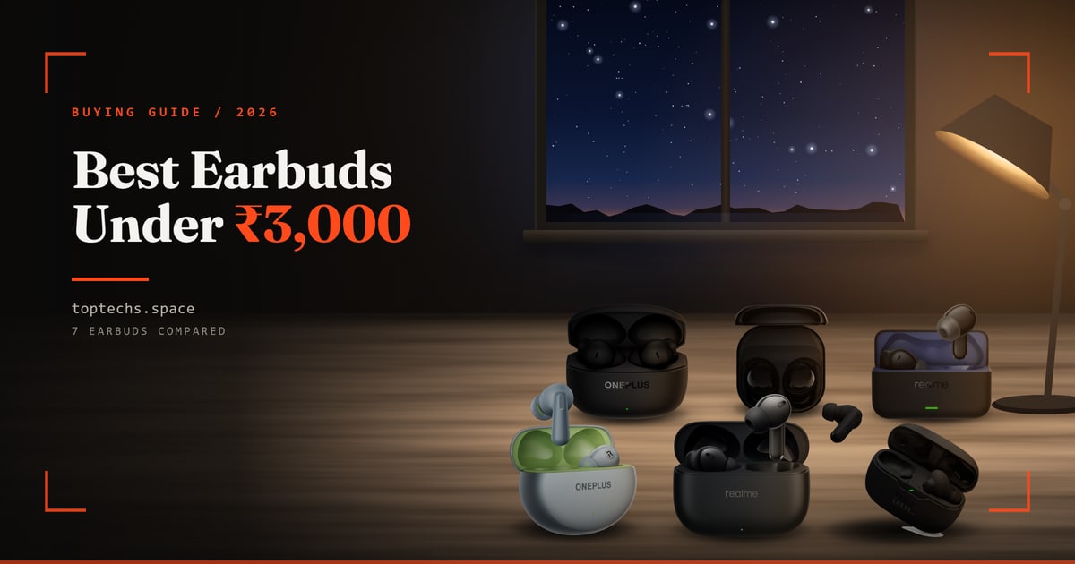 Best Earbuds Under ₹3,000 in India (2026): 7 Picks with ANC