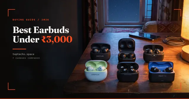 Best Earbuds Under ₹3,000 in India (2026): 7 Picks with ANC