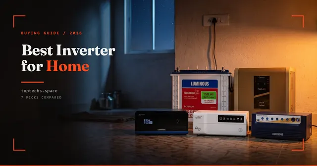 Best Inverter for Home in India (2026): 7 Picks with Battery Guide