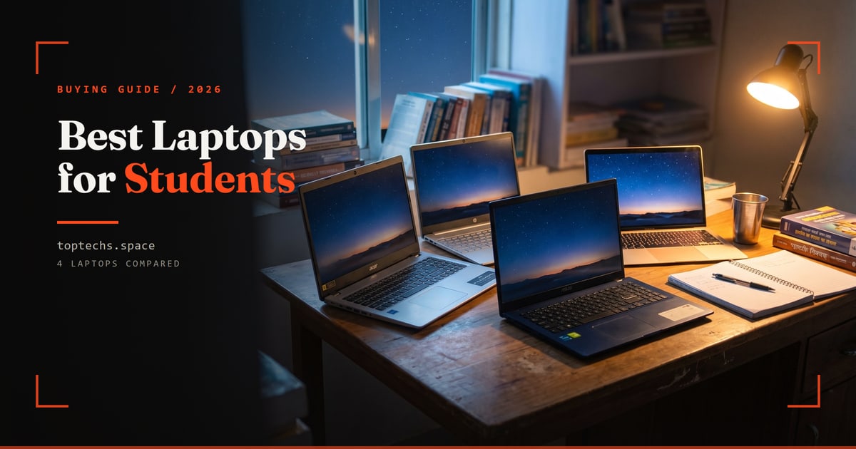 Best Laptops for Students in India (2026): Top Picks for Every Budget