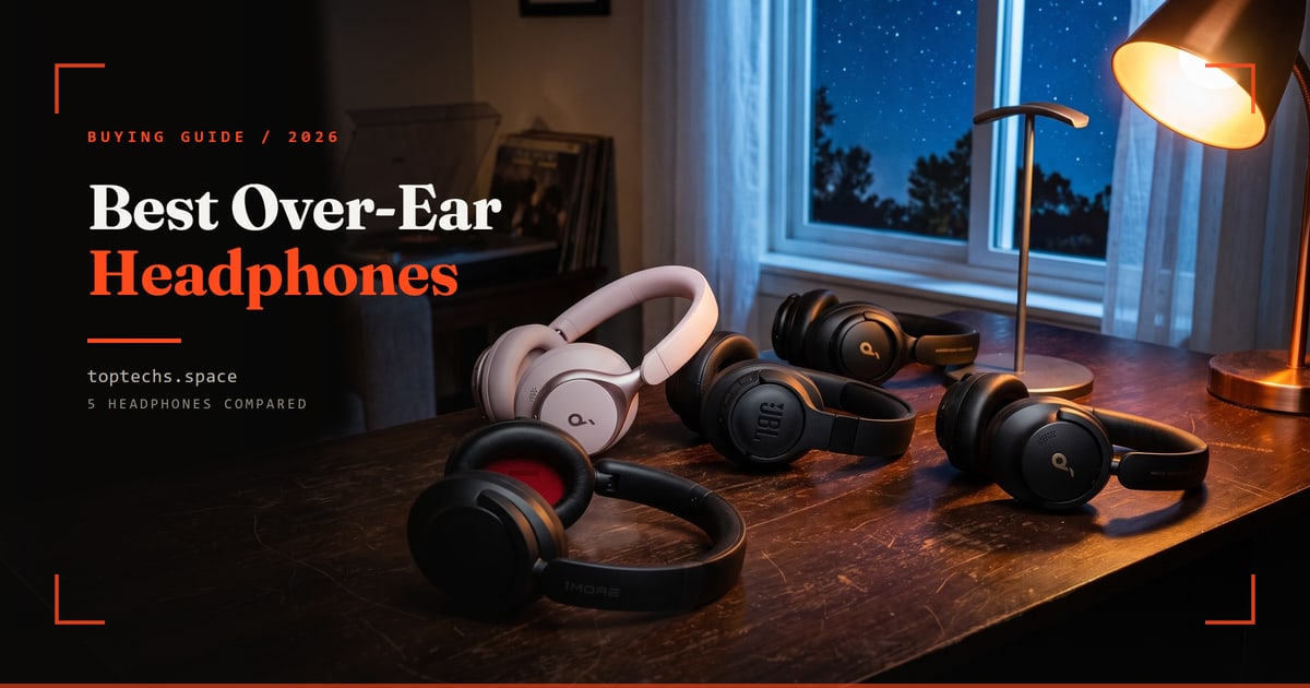 Best Budget Over-Ear Wireless Headphones in 2026