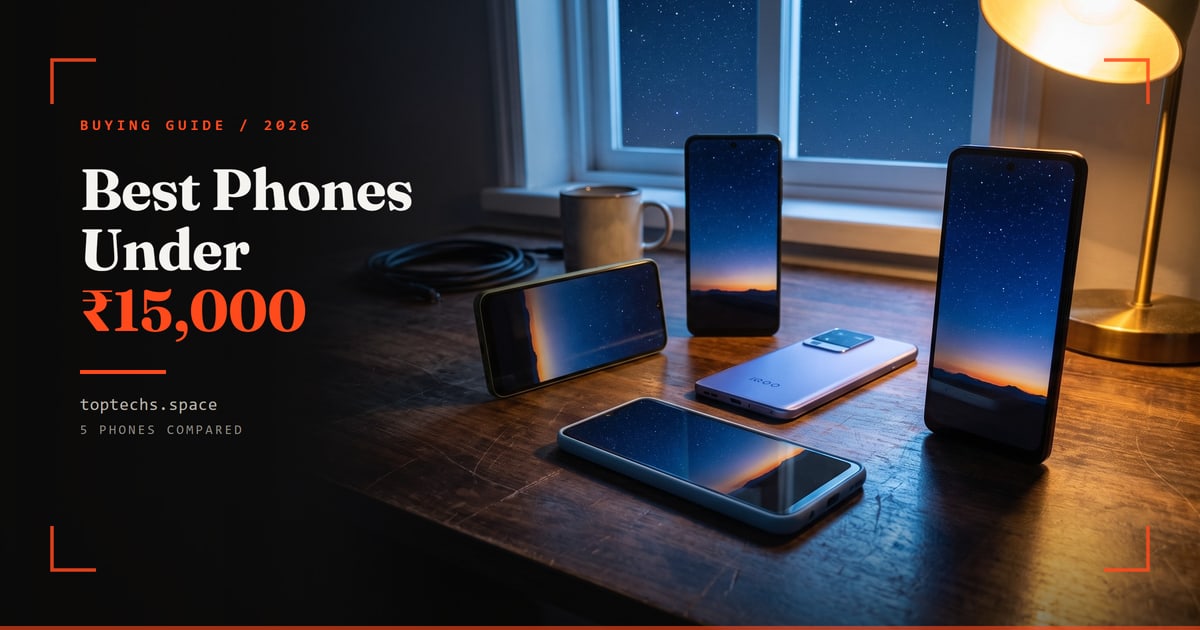 Best Phones Under ₹15,000 in India (2026): Gaming & 5G Picks