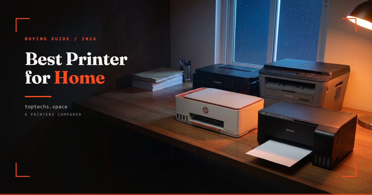 Best Printer for Home Use in India (2026): 6 Picks with the Cost per Page