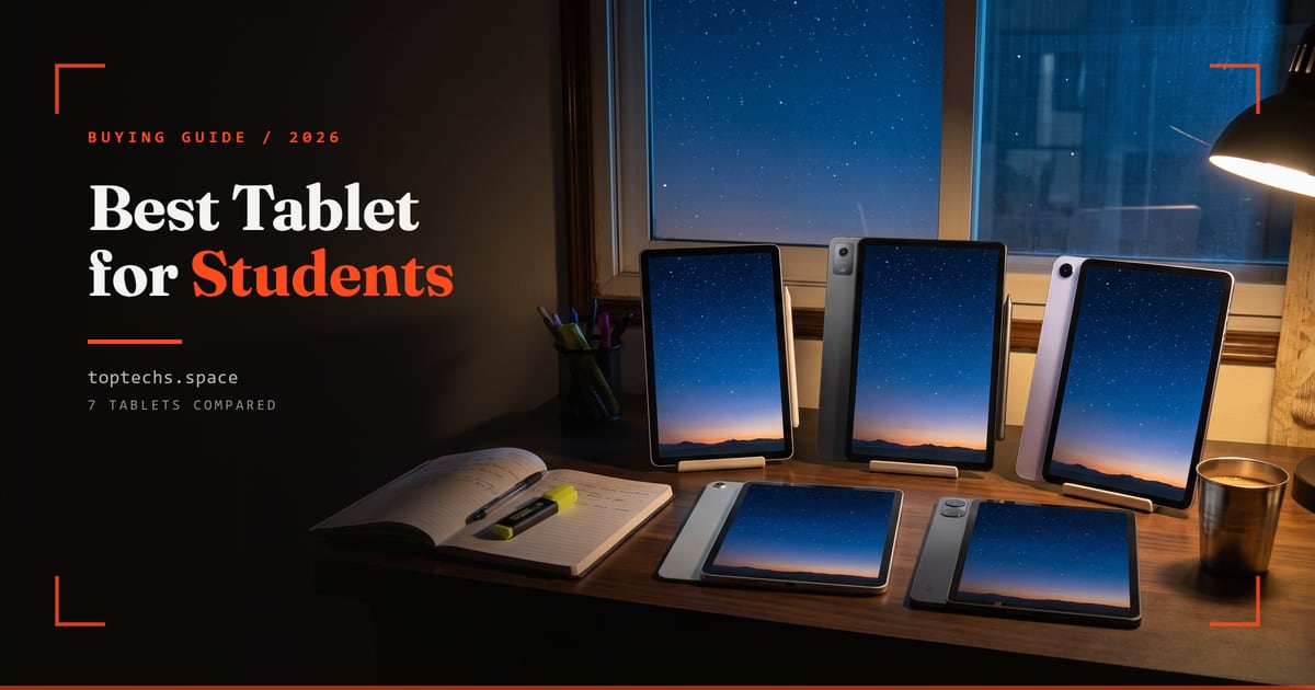 Best Tablet for Students in India (2026): 7 Picks for Notes, PDFs and Online Classes