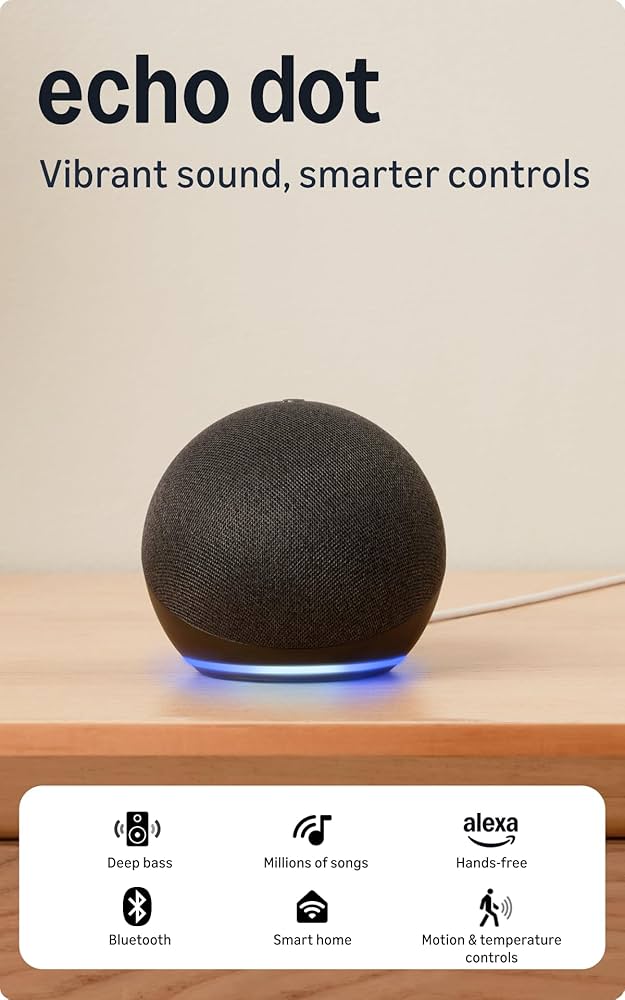 Amazon Echo Dot 5th Gen smart speaker