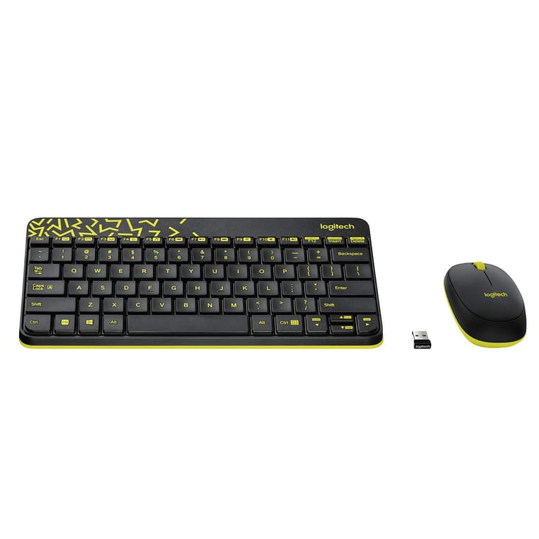 Logitech MK240 wireless keyboard and mouse