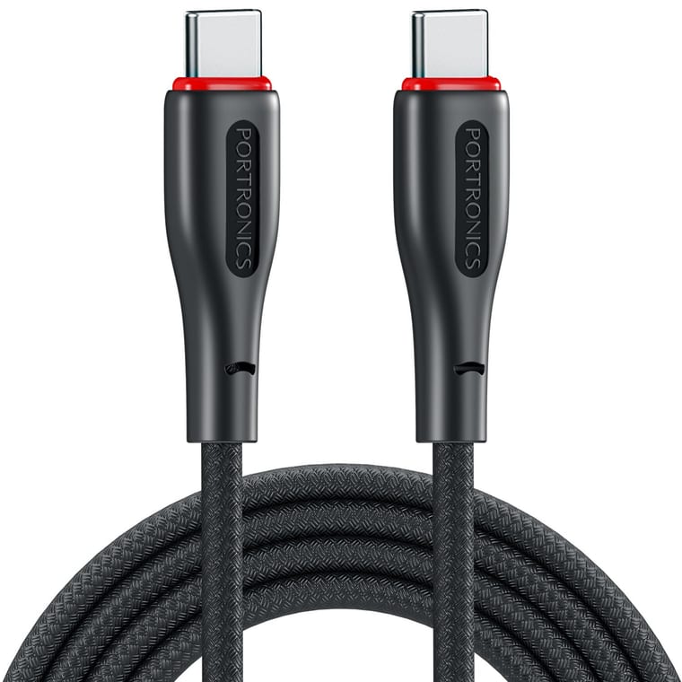 Portronics 100W USB-C to USB-C data cable