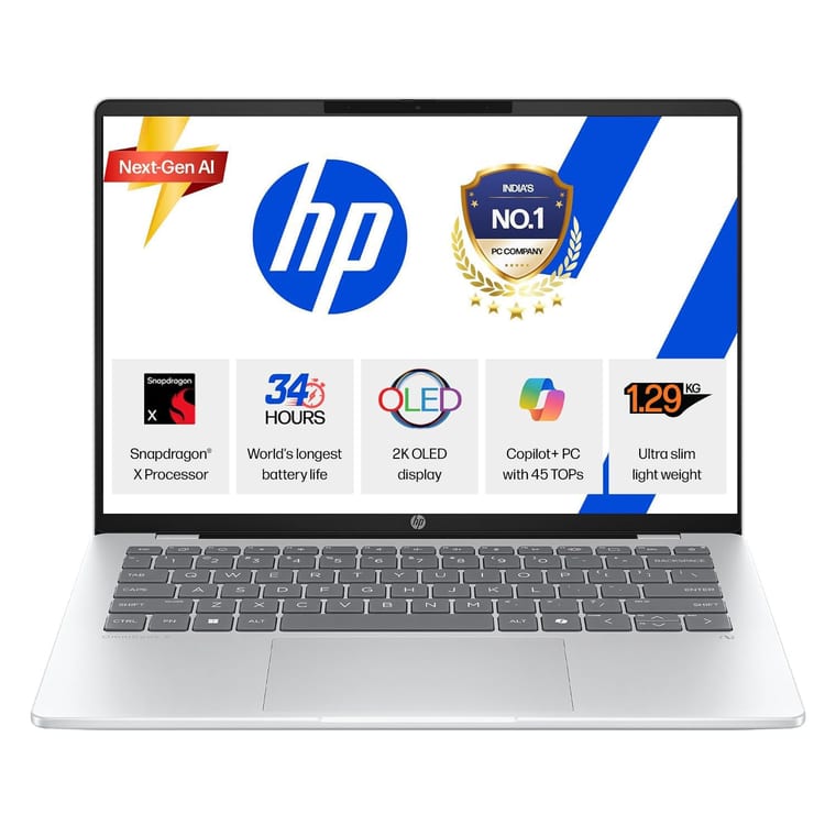 HP OmniBook 5 OLED (Snapdragon X)