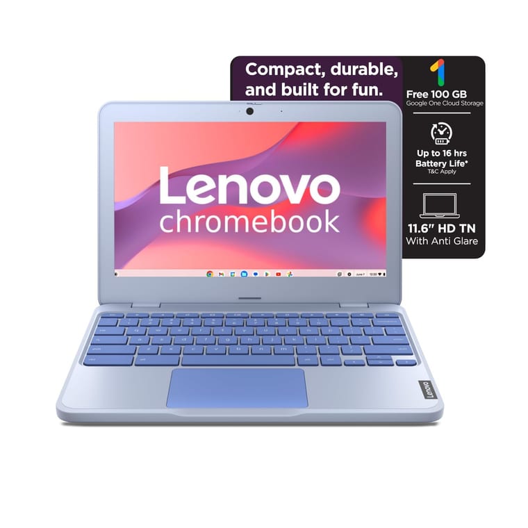 Lenovo Chromebook, Celeron N4500, 4GB + 64GB