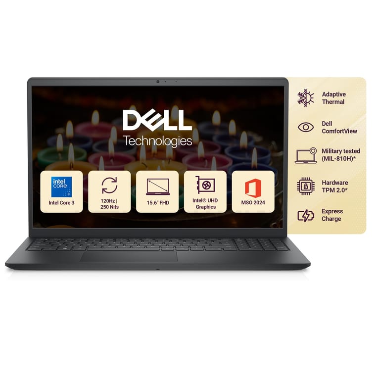 Dell 15, Core 3 100U