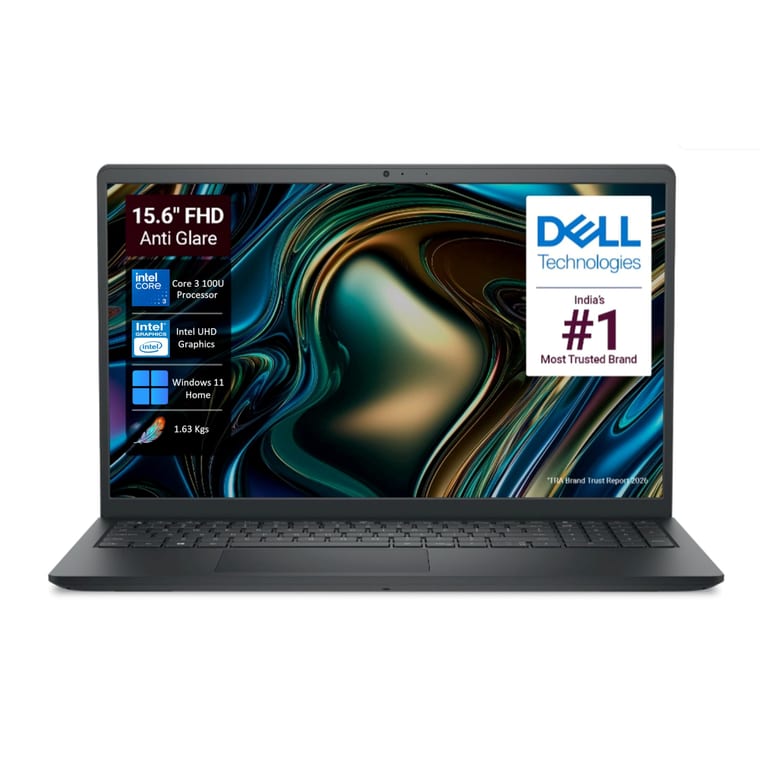 Dell 15, Core 3 100U (16GB, 512GB)