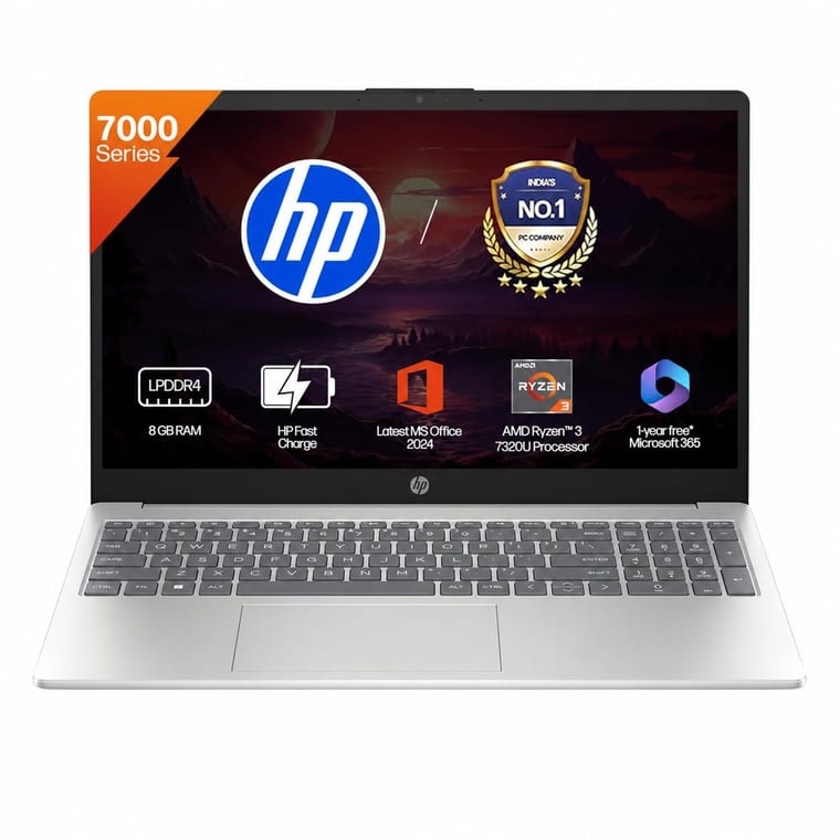HP 15 Ryzen 3 7320U laptop