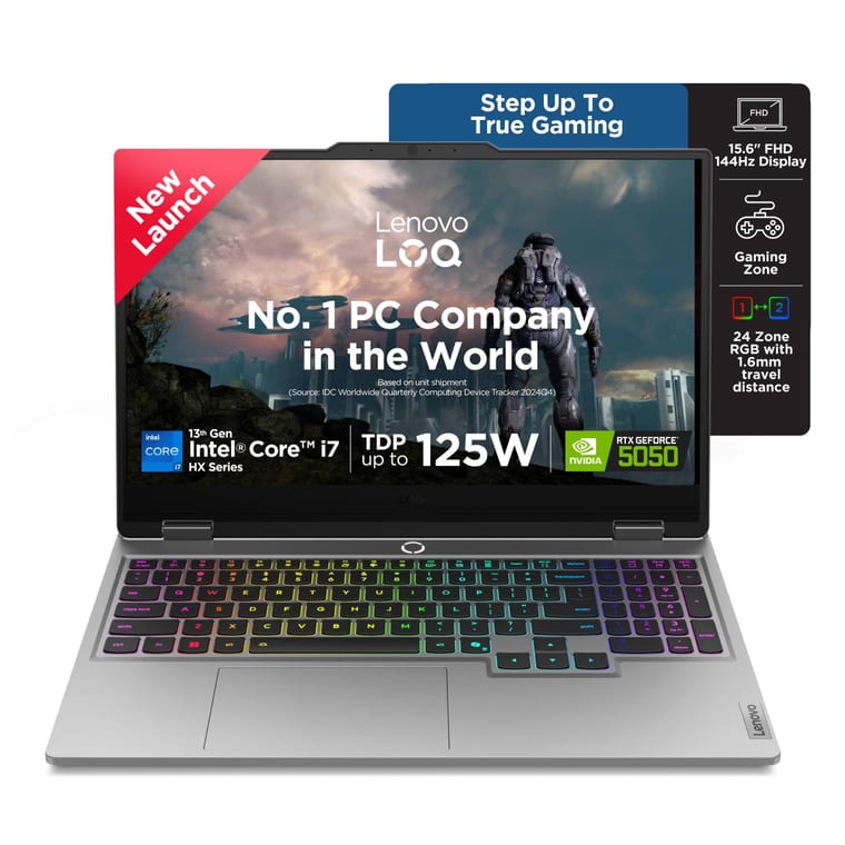 Lenovo LOQ, Core i7-13645HX, RTX 5050 8GB
