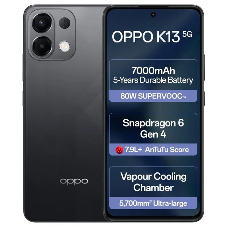 OPPO K13 5G, 8GB + 256GB