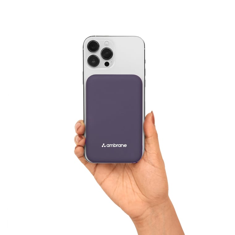 Ambrane magnetic wireless power bank