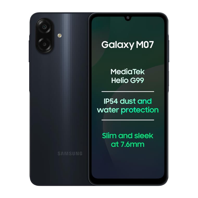 Samsung Galaxy M07 (4G), 4GB + 64GB