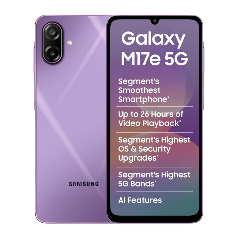 Samsung Galaxy M17e 5G, 6GB + 128GB
