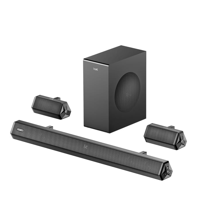 boAt Aavante Bar Prime B160 5.1 soundbar with subwoofer and rear speakers