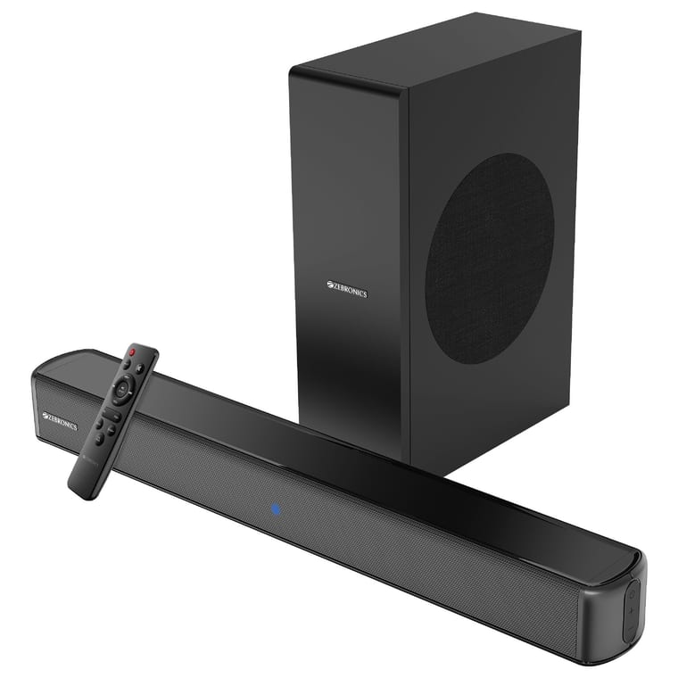 Zebronics Juke Bar 3902 compact soundbar with subwoofer