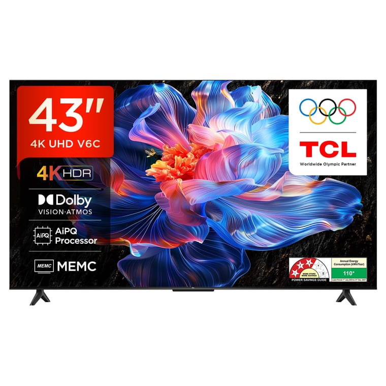 TCL 43 inch 4K Ultra HD Google TV